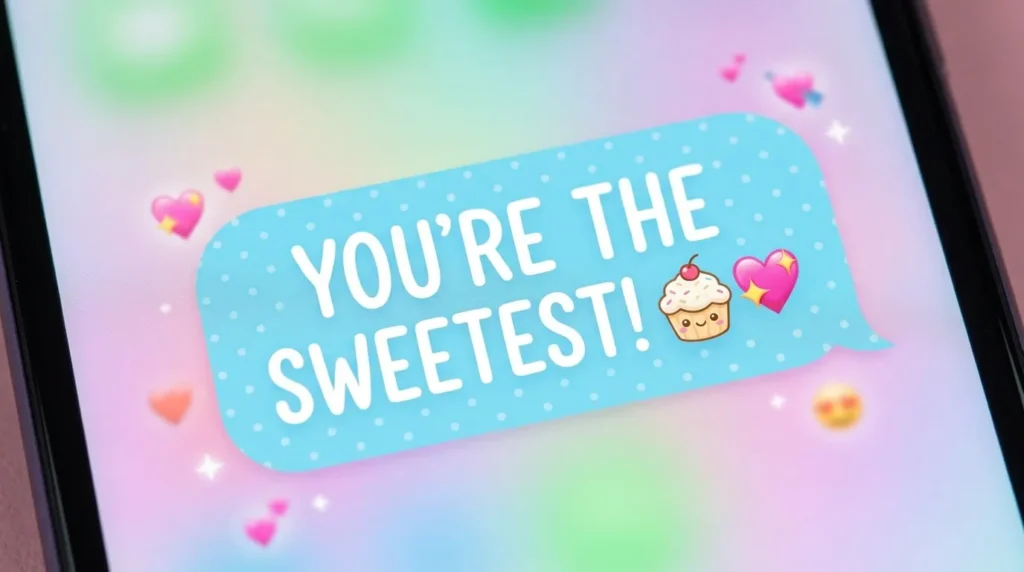 Cute Ways to Say Thank You in a Text