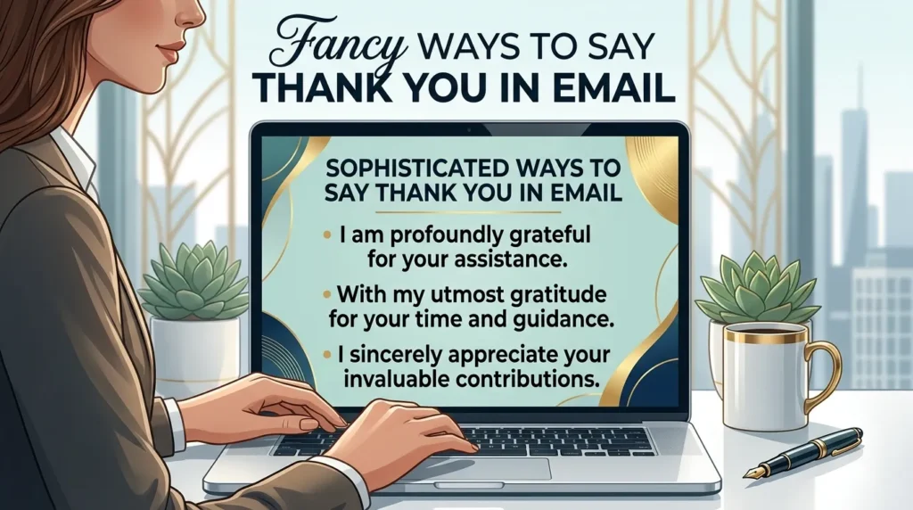 Fancy Ways to Say Thank You in Email