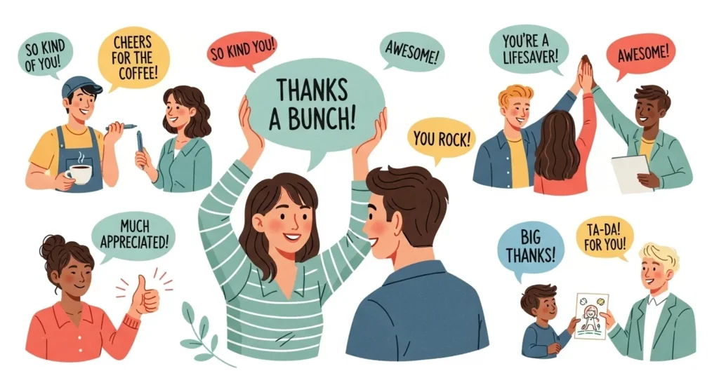 Friendly and Casual Ways to Say Thank You