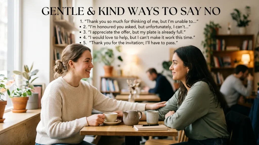 Gentle and Kind Ways to Say No