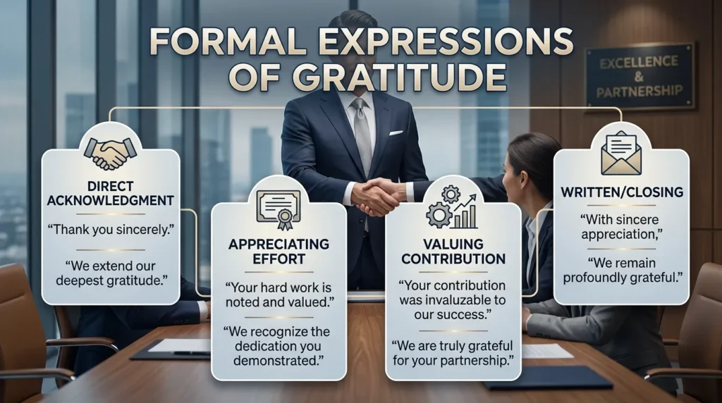 How to Say Thank You Formally