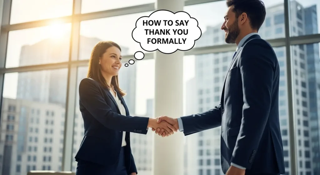 How to Say Thank You Formally