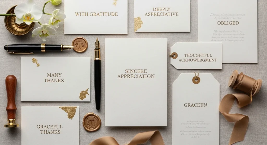 Polite and Formal Ways to Say Thank You