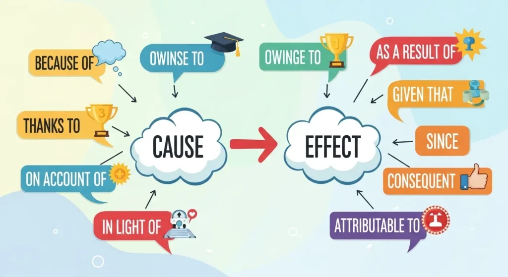 Ways to Say due to in Cause-and-Effect Situations