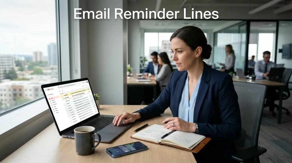 Email Reminder Lines