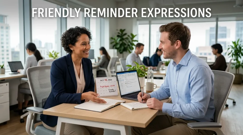 Friendly Reminder Expressions