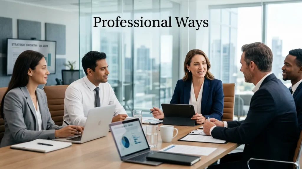 Professional ways
