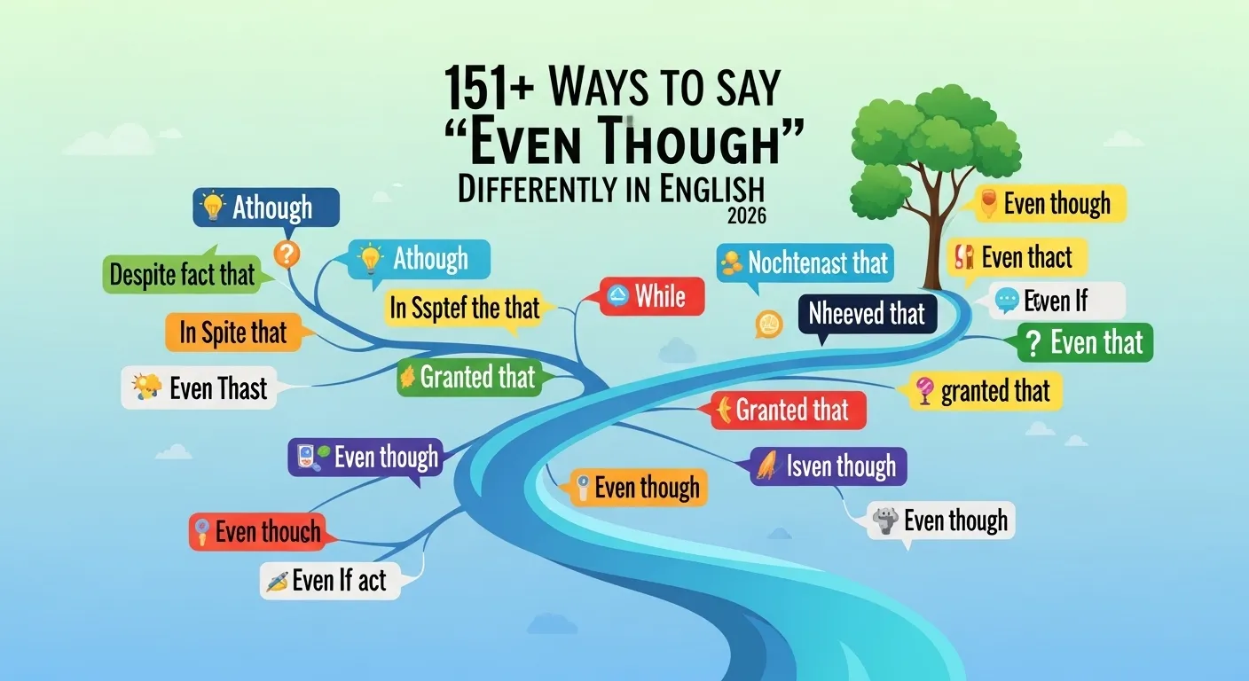 Another Way to Say Even Though