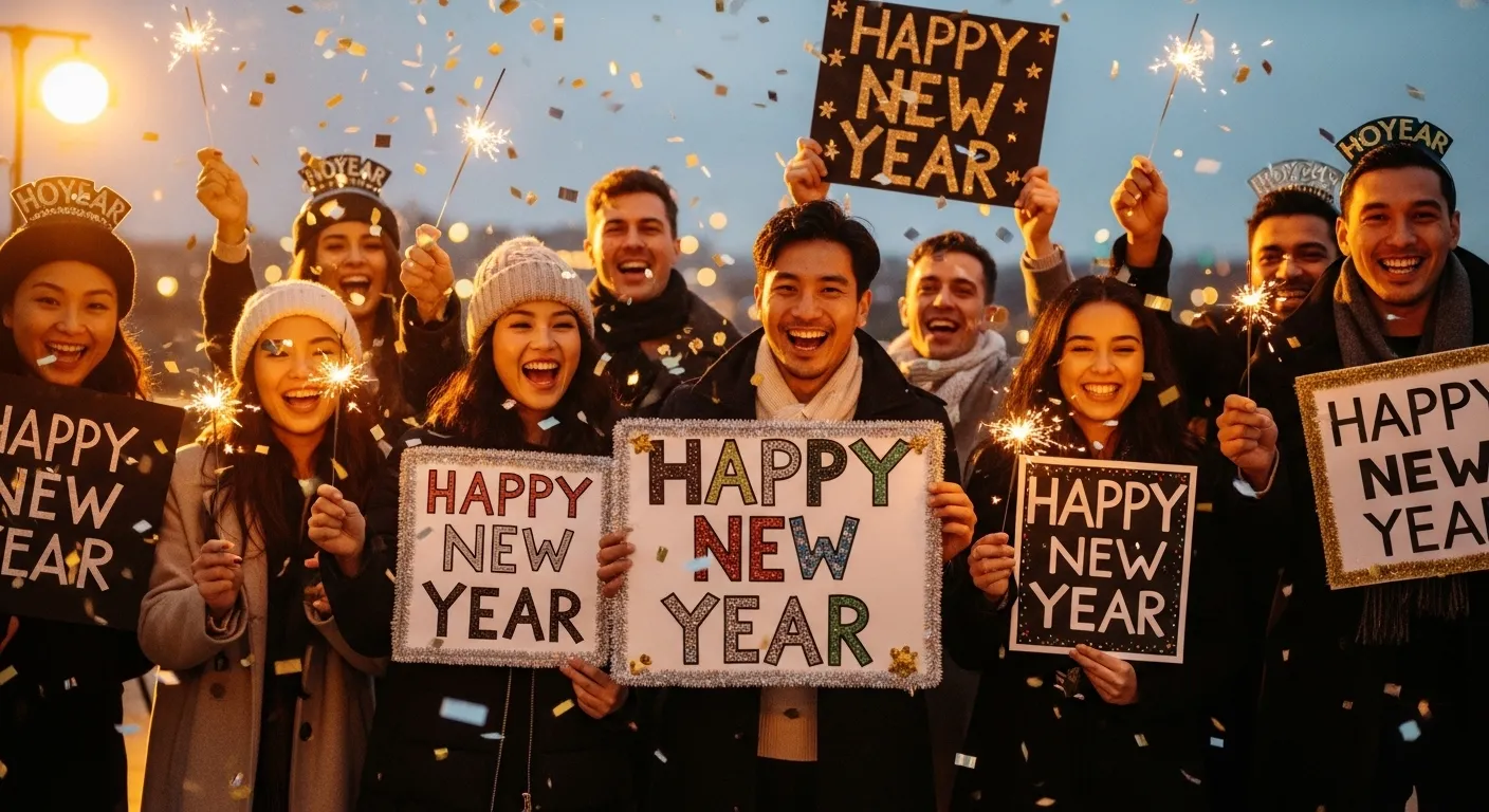 Another Way to Say Happy New Year