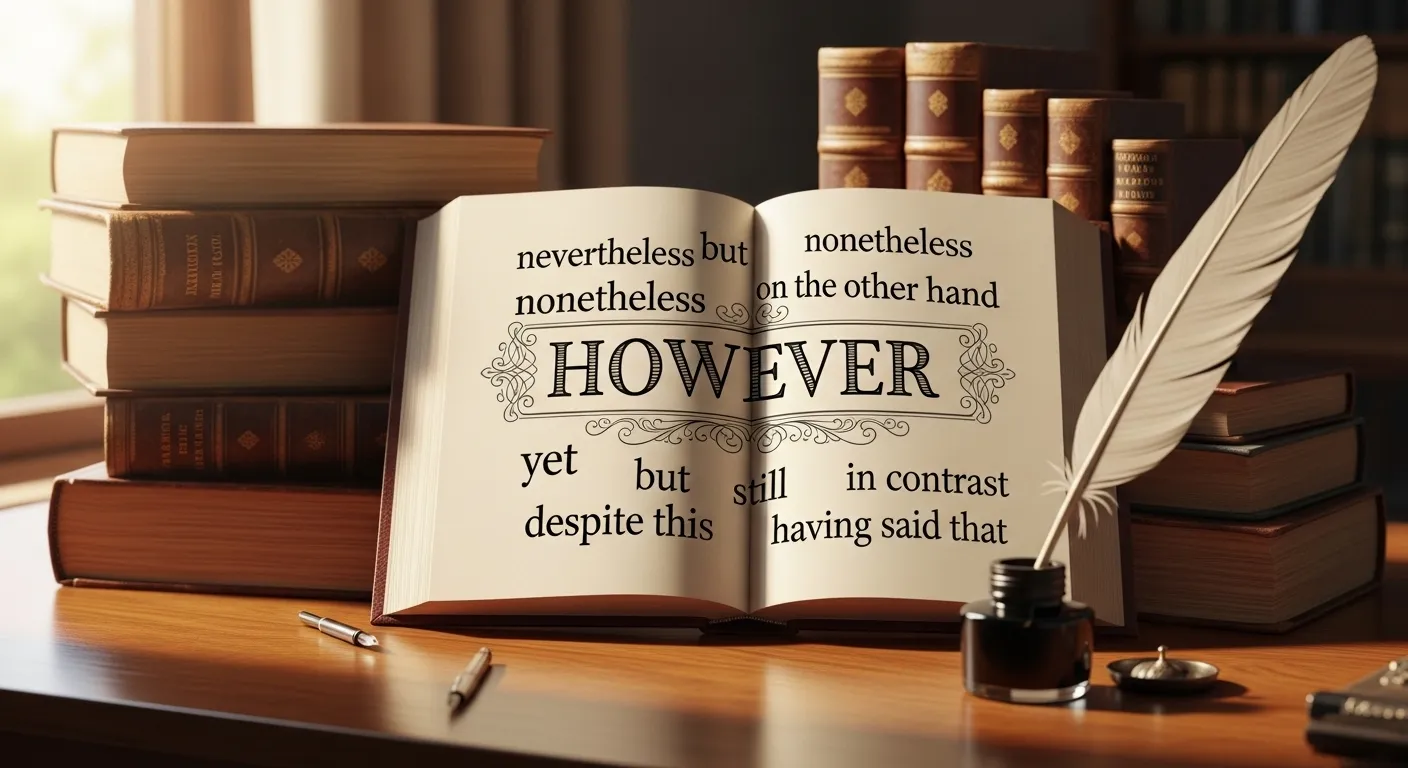 another way to say however