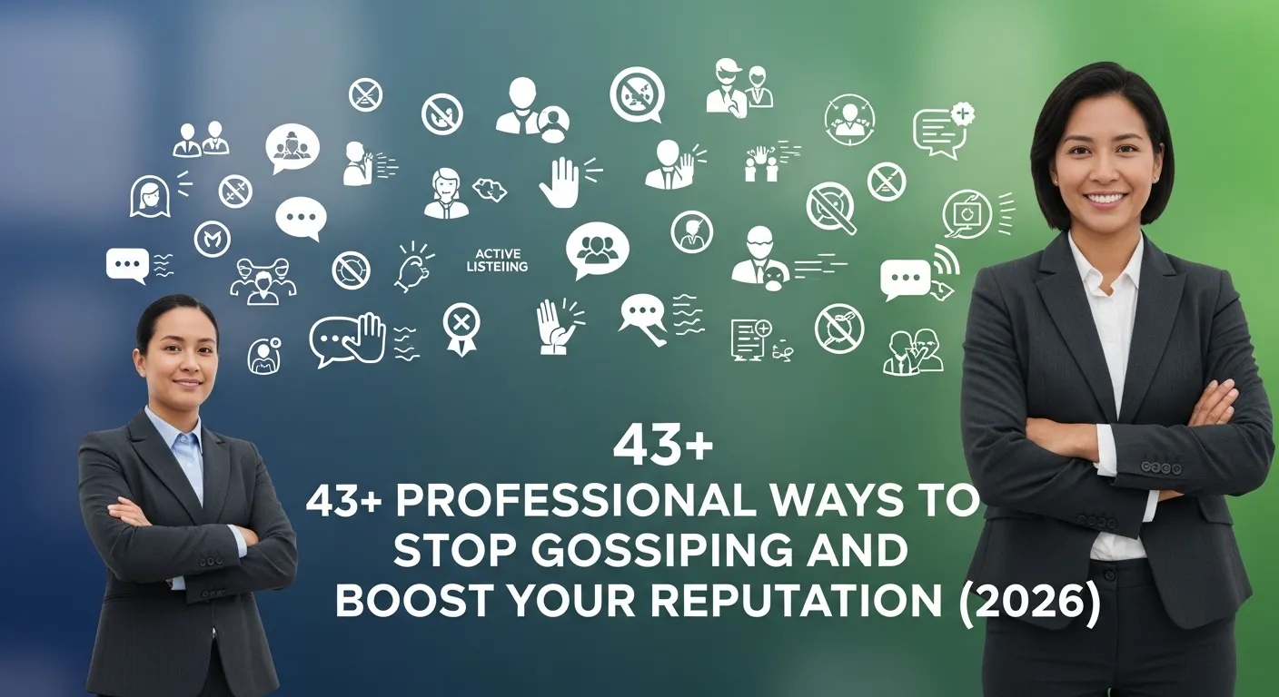 Professional Ways to Stop Gossiping
