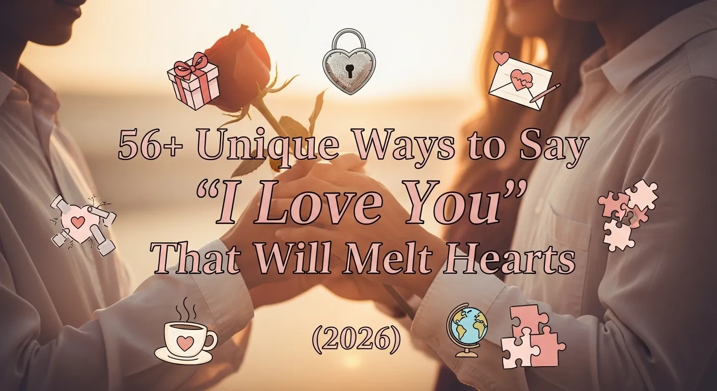 Ways to Say I Love You