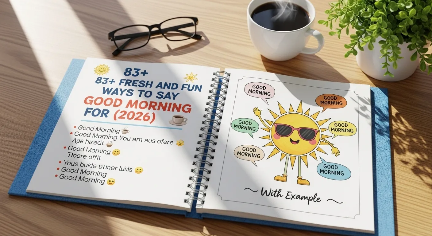 What is Another Way to Say Good Morning