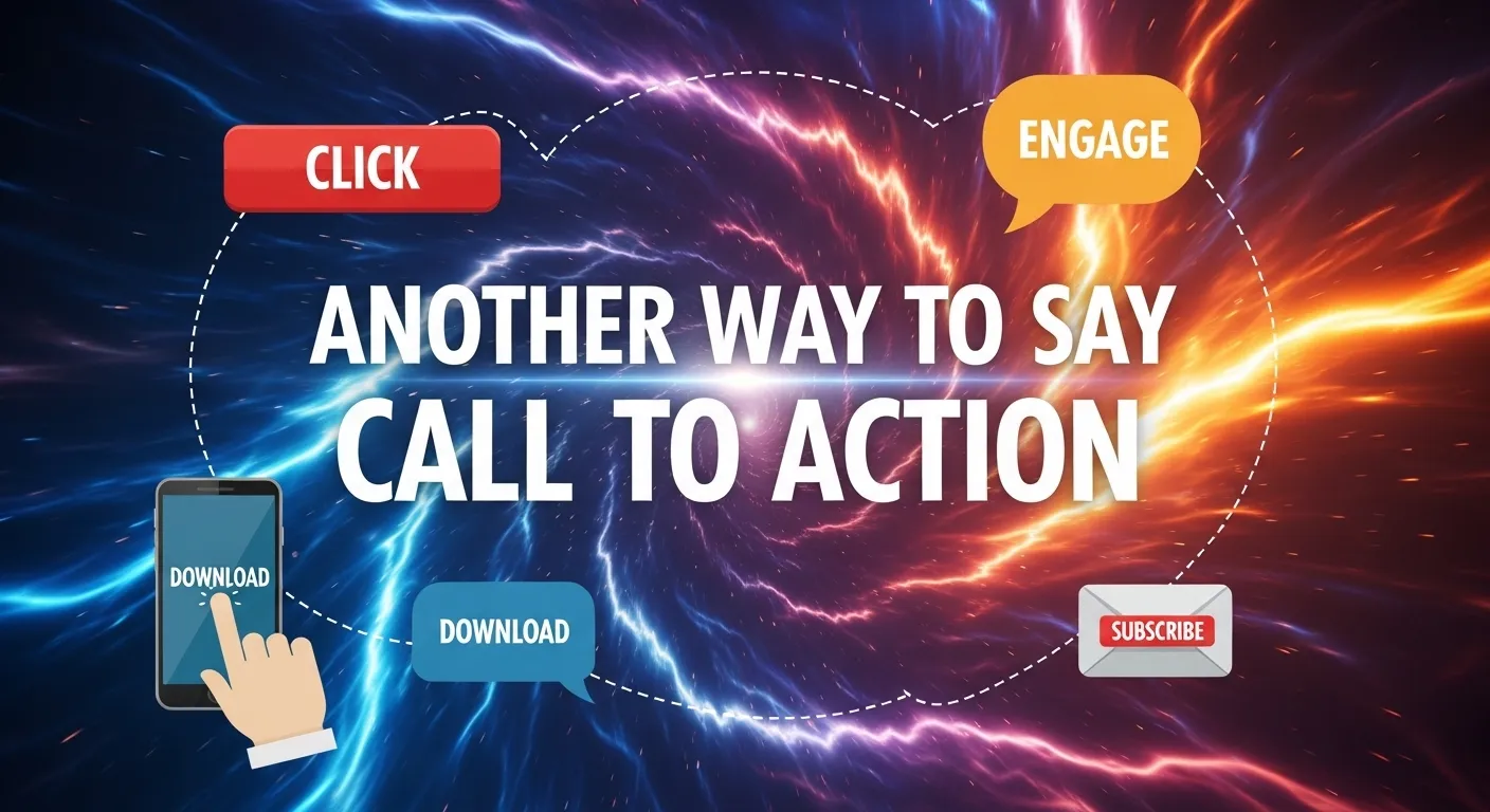 Another Way to Say Call to Action