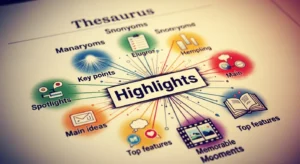 Another Way to Say Highlights