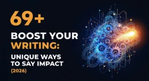 Another way to say impact
