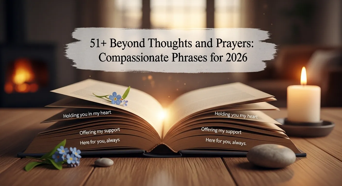 Another Way to Say Thoughts and Prayers