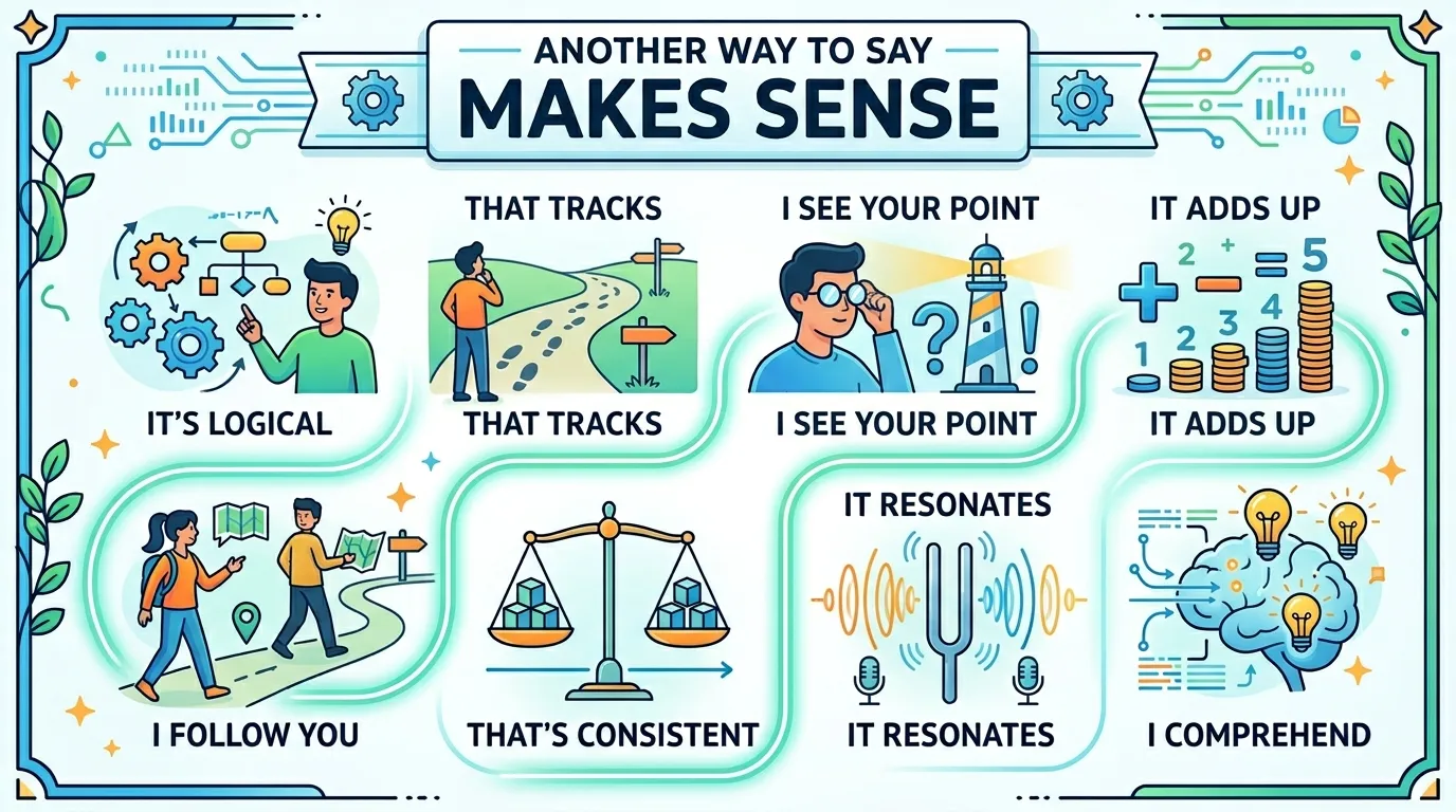 Another Way to Say Makes Sense
