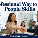 Best Way to Say People Skills