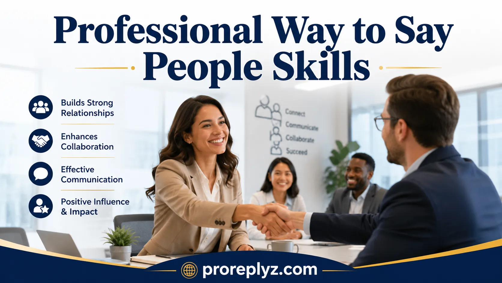 Best Way to Say People Skills