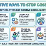 Ways to Stop Gossiping
