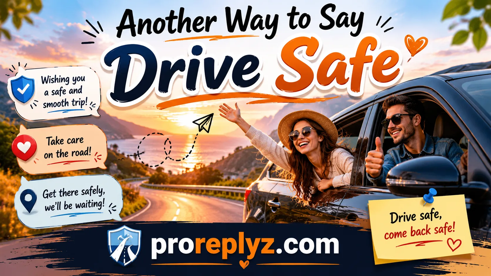 Another Way to Say Drive Safe