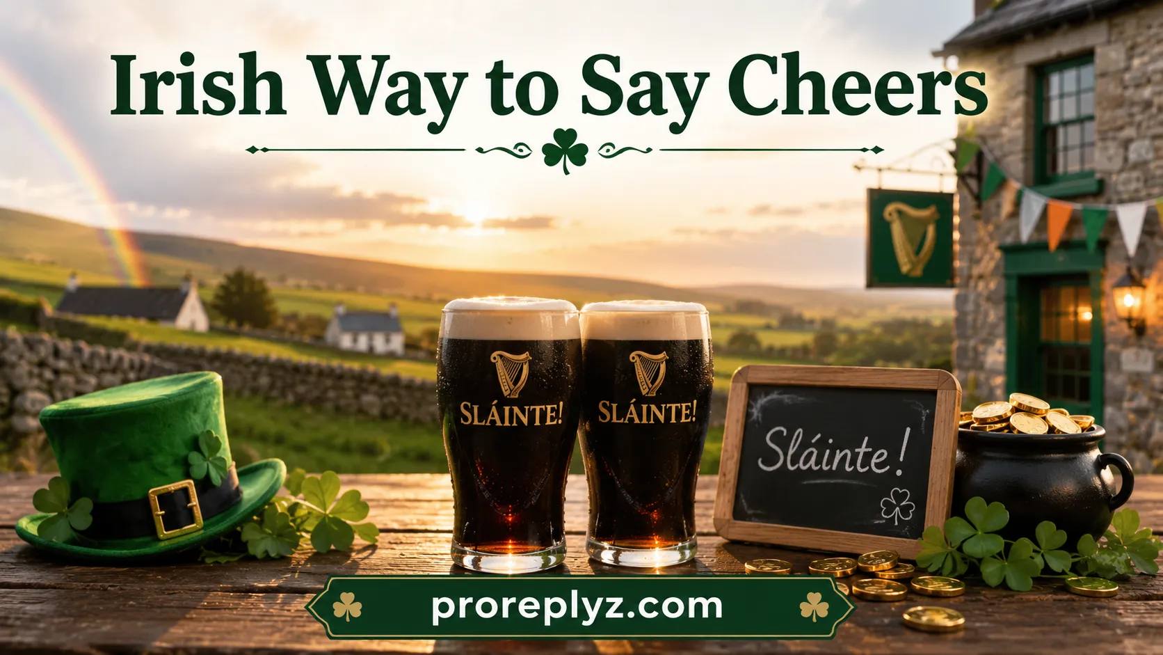 Irish Way to Say Cheers