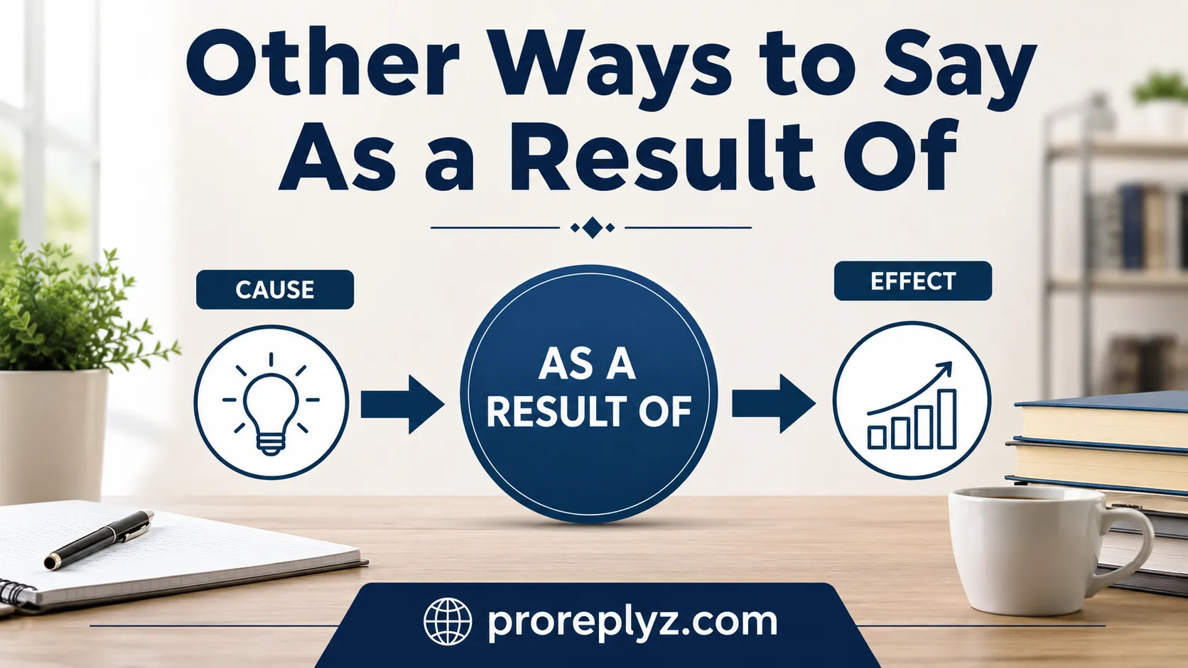 Other Ways to Say As a Result Of